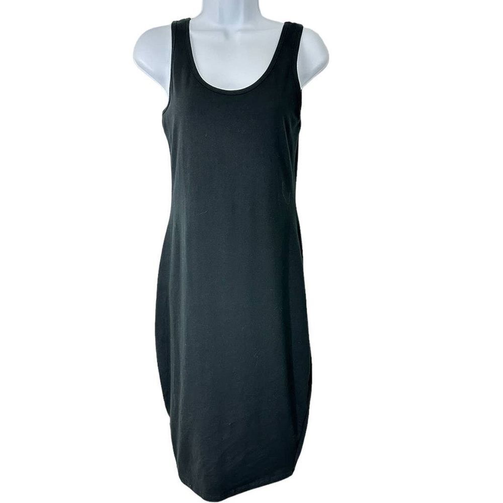 Paisley‎ Raye Women's SZ S Black Bodycon Midweight Knit Jersey Tank Dress